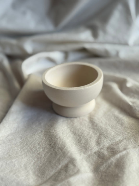 Pedestal Jesmonite Bowl